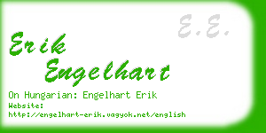 erik engelhart business card